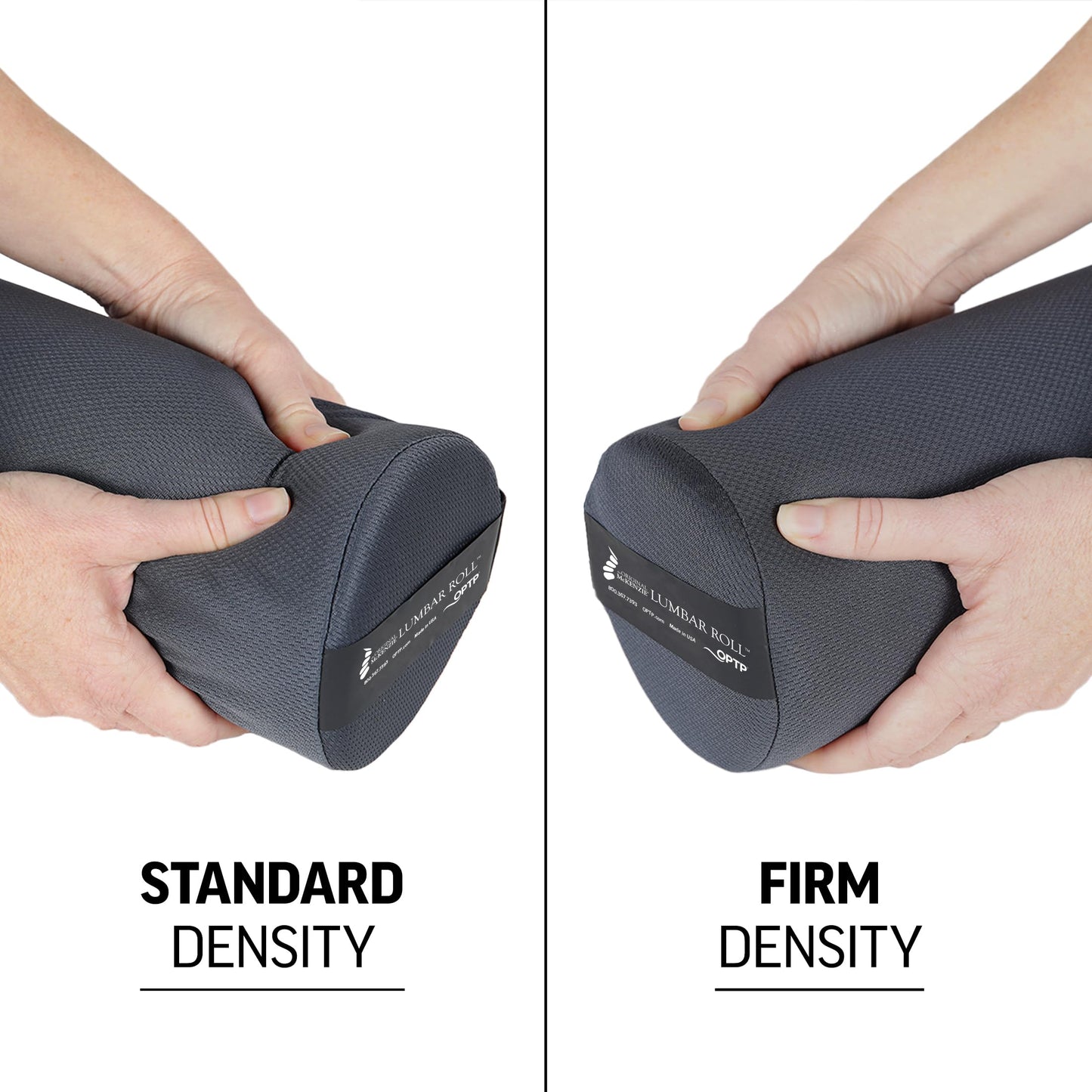 OPTP The Original McKenzie Lumbar Roll – Standard Density Low Back Support