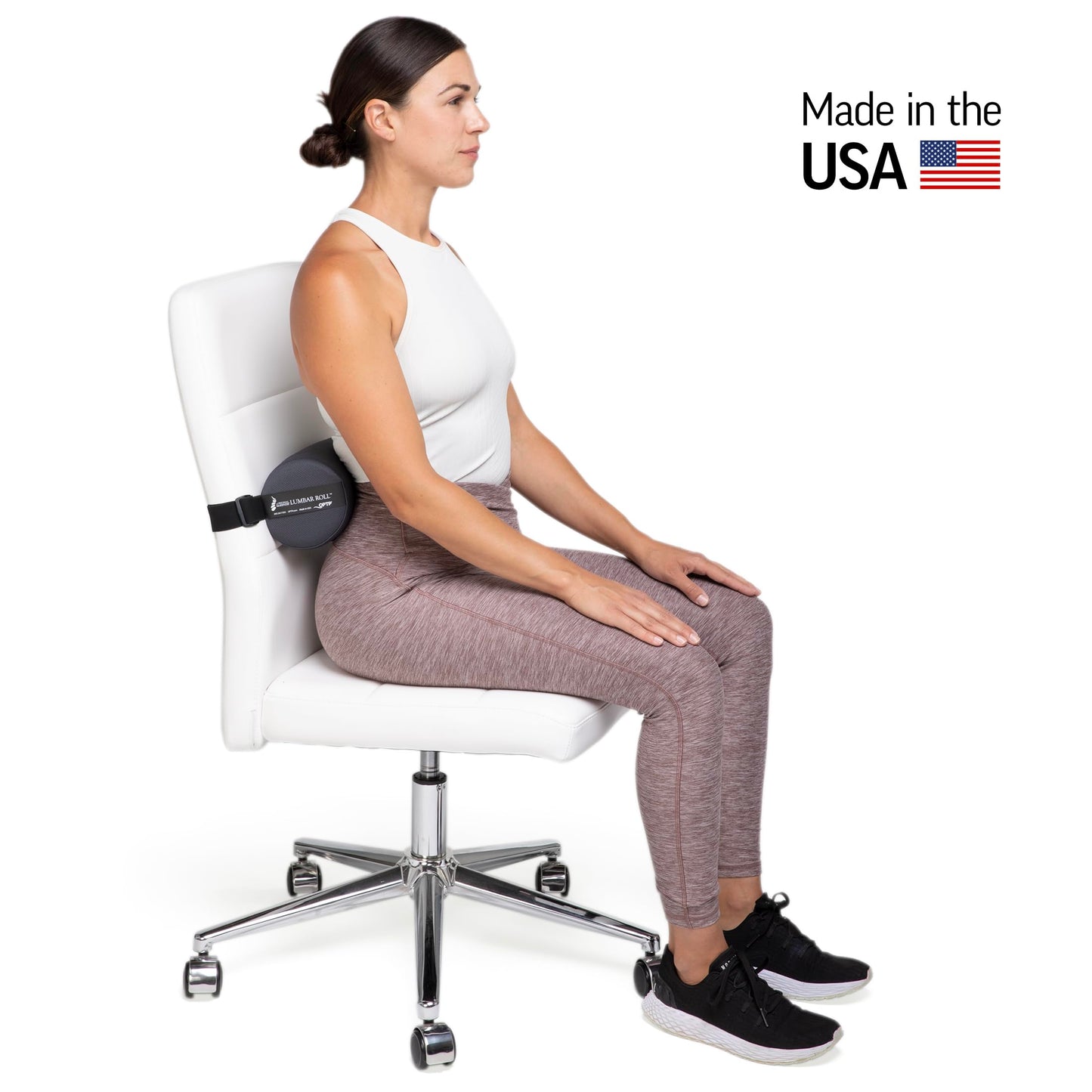 OPTP The Original McKenzie Lumbar Roll – Standard Density Low Back Support