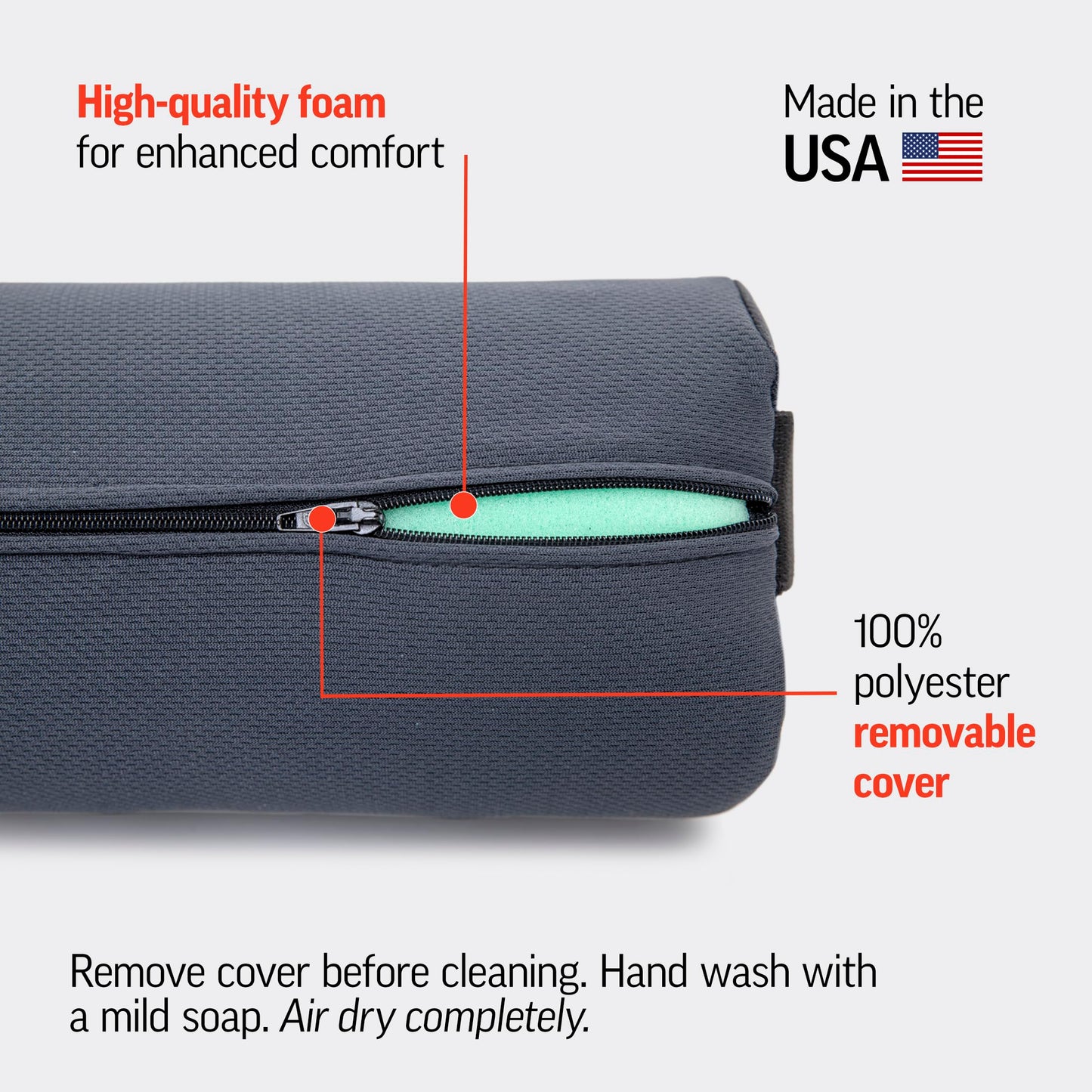 OPTP The Original McKenzie Lumbar Roll – Standard Density Low Back Support